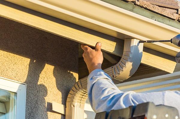 the gutter installation process typically takes 1-2 days to complete