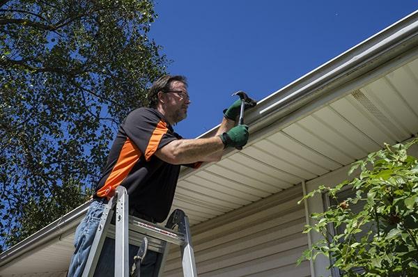 our technicians are extensively trained and experienced in gutter repair